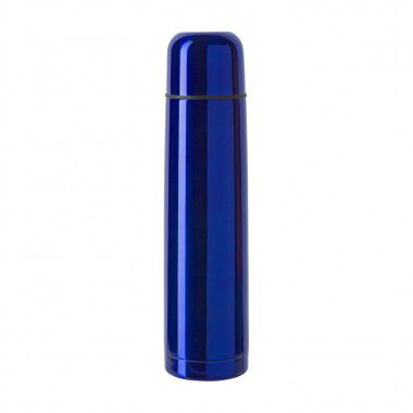 Blauwe Vacuüm thermosfles | 1000 ml