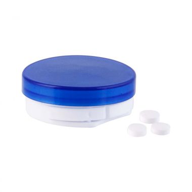 Blauwe Mint dispenser | Rond | 10 gram