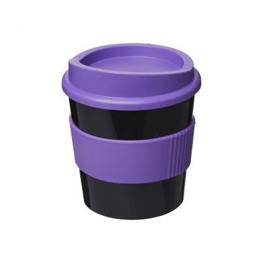 Zwart /  paars Coffee to go beker | 250 ml