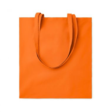 Oranje Katoenen tas | Lange hengsels | 180 grams