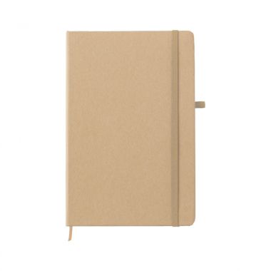 Kaki Stonepaper notitieboek | Gekleurd elastiek