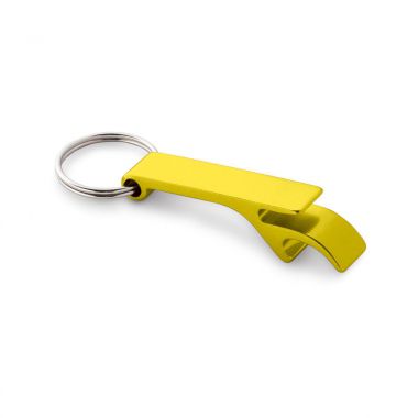Gele Aluminium opener | Gekleurd