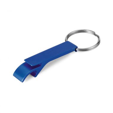 Blauwe Aluminium opener | Gekleurd