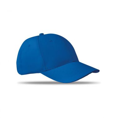 Koningsblauw Katoenen cap | Kleurrijk