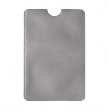 Zilvere Kaarthouder RFID | Soft case