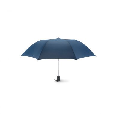 Blauwe Opvouwbare paraplu | Metalen steel | 53 cm