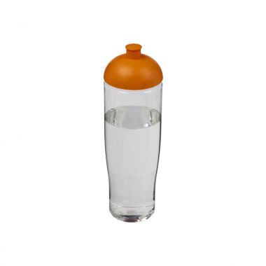Transparant /  oranje Sportbidon | Gekleurd | 700 ml