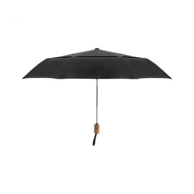 Zwarte Paraplu | Windproof | 21 inch