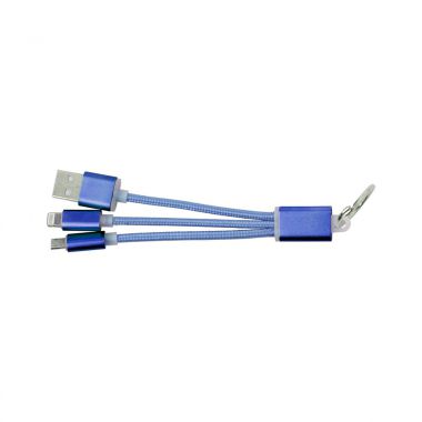 Blauwe Kabel set | Sleutelring