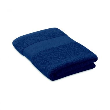 Blauwe Handdoek 100 x 50 cm | Organisch katoen