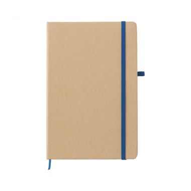 Blauwe Stonepaper notitieboek | Gekleurd elastiek