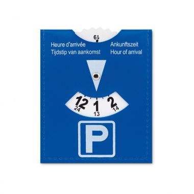 Blauwe Parkeerschijf | PVC