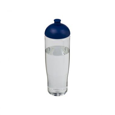 Transparant /  blauw Sportbidon | Gekleurd | 700 ml