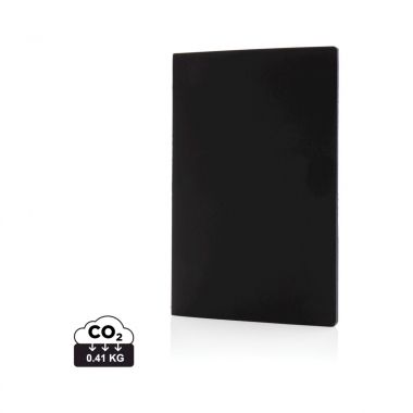 Lichtblauwe Softcover notitieboek | A5 | Gekleurd accent