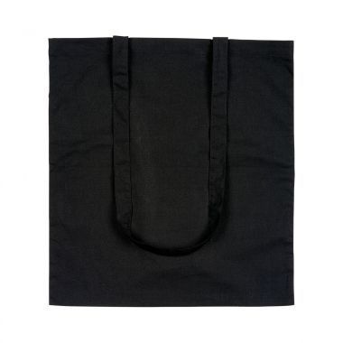 Zwarte Katoenen tas | Gekleurd | 135 grams