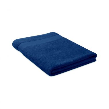 Blauwe Handdoek 180 x 100 cm | Organisch katoen
