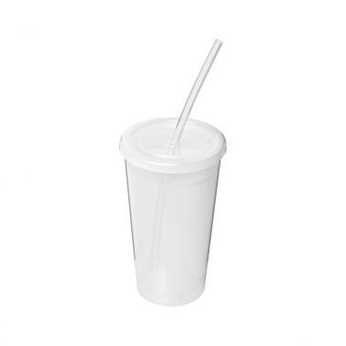 Transparante Milkshake beker bedrukken | 350 ml
