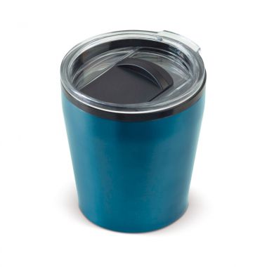 Lichtblauwe Coffee to go beker | 180 ml
