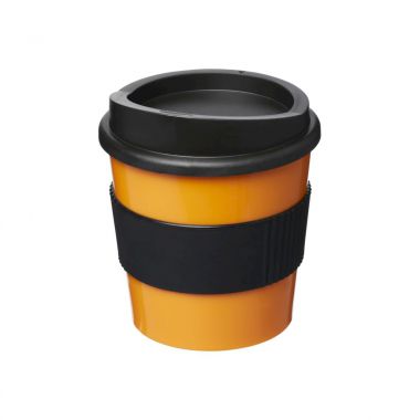 Oranje /  zwart Coffee to go beker | 250 ml