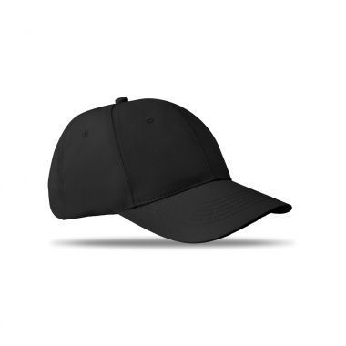 Zwarte Katoenen cap | Kleurrijk