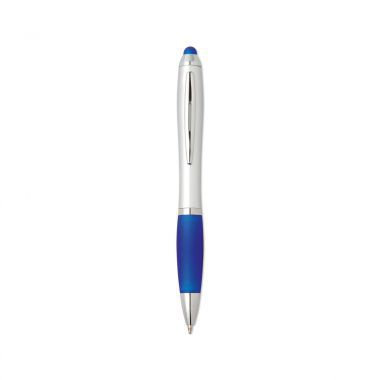 Blauwe Stylus pennen bedrukt