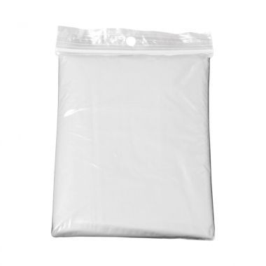 Witte Poncho | Transparant | PVC