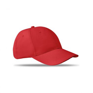 Rode Katoenen cap | Kleurrijk