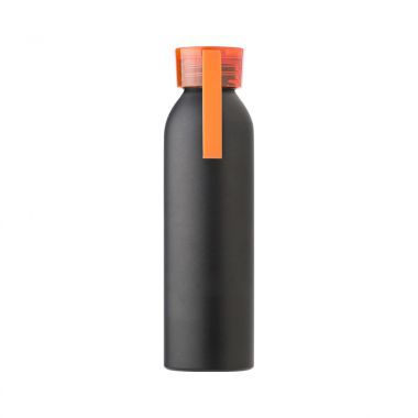 Oranje Aluminium fles | Gekleurde dop | 650 ml