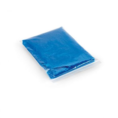 Lichtblauwe Waterdichte poncho | Onbedrukt