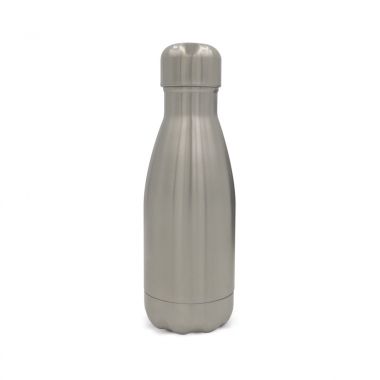 Zilvere Drinkfles | Thermos | 260 ml