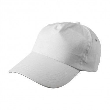 Witte Katoenen cap | Verstelbaar