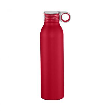 Rode Drinkfles aluminium | 650 ml