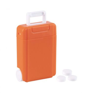 Oranje Pepermunt dispenser | Trolley | 5 gram