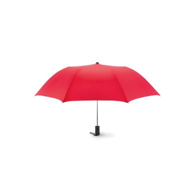 Rode Opvouwbare paraplu | Metalen steel | 53 cm