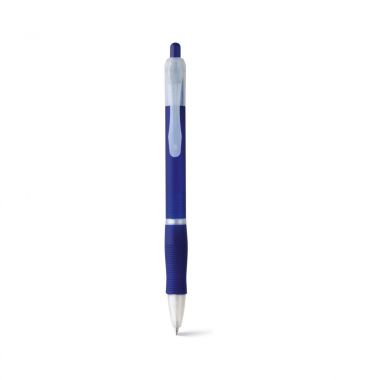 Blauwe Goedkope pen | Rubber grip