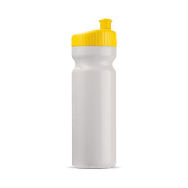 Wit / geel Drinkbidon gekleurd | 750 ml