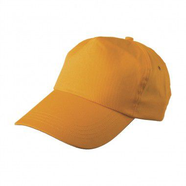 Oranje Katoenen cap | Verstelbaar