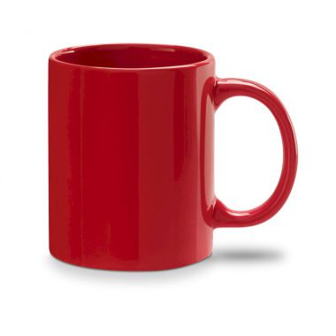 Rode Koffiemok gekleurd | 350 ml