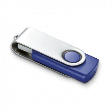 Blauwe USB stick aanbieding 2GB
