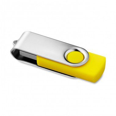 Gele USB stick aanbieding 2GB