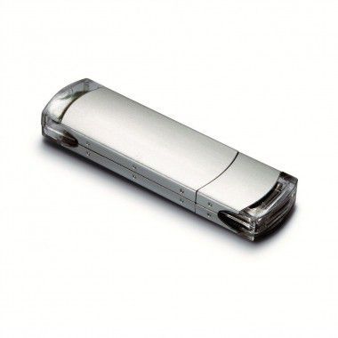 Zilvere USB stick | Metaal | 2GB