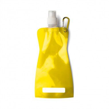 Gele Waterflesje opvouwbaar | 420 ml