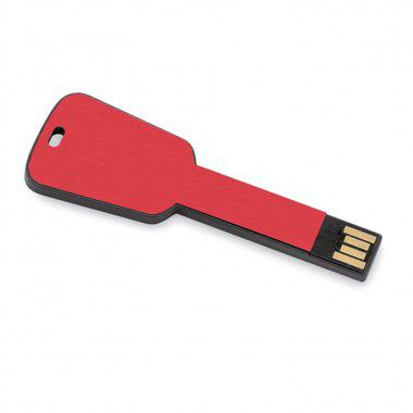 Rode Sleutel USB bedrukken 1GB