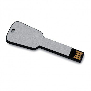 Zilvere Sleutel USB bedrukken 1GB