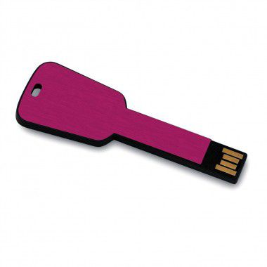 Fuchsia Sleutel USB bedrukken 1GB