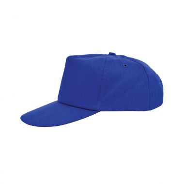 Blauwe Promotie cap | Katoen | Druksluiting