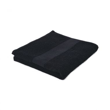 Zwarte Handdoek borduren | 100 x 50 | 450 grams