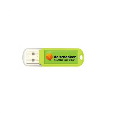 Gele Goedkope USB stick 2GB