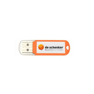 Oranje Goedkope USB stick 4GB