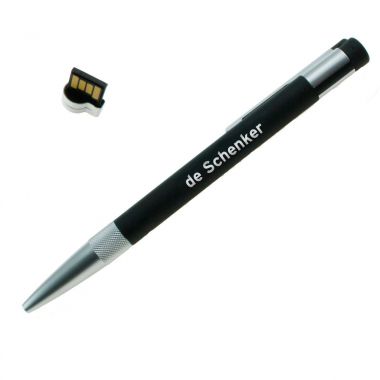 Zwarte USB pen | 16GB